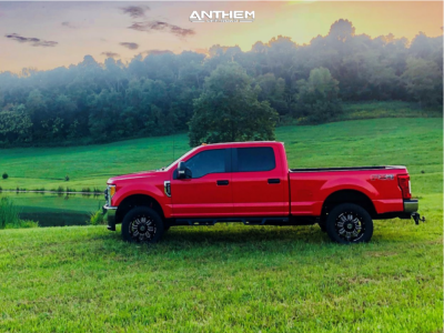 1 2017 F 250 Super Duty Ford Rancho Stock Anthem Enforcer Machined Black