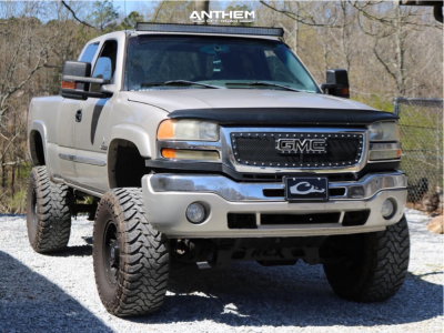 2006 GMC Sierra 2500 HD - 18x9 0mm - Anthem Off-Road Equalizer - Suspension Lift 9" - 37" x 13.5"