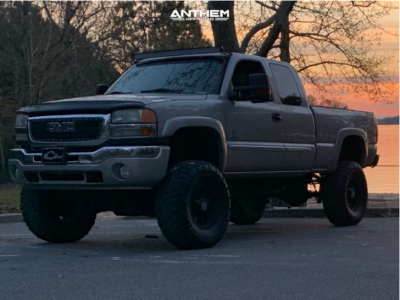 1 2006 Sierra 2500 Hd Gmc Rough Country Suspension Lift 9in Anthem Off Road Equalizer Black