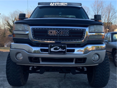 1 2006 Sierra 2500 Hd Gmc Rough Country Suspension Lift 9in Anthem Off Road Equalizer Black