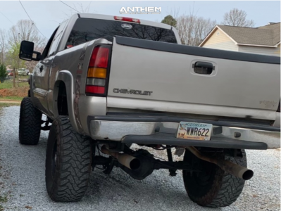 1 2006 Sierra 2500 Hd Gmc Rough Country Suspension Lift 9in Anthem Off Road Equalizer Black