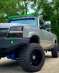 1 2006 Silverado 1500 Classic Chevrolet Fabtech Suspension Lift 6in Anthem Equalizer Black
