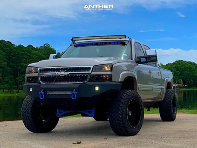 1 2006 Silverado 1500 Classic Chevrolet Fabtech Suspension Lift 6in Anthem Equalizer Black