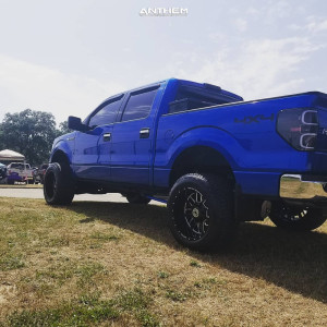 1 2012 F 150 Ford Rough Country Suspension Lift 4in Anthem Off Road A761 Gunner Machined Accents