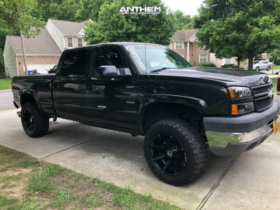 2005 Chevrolet Silverado 2500 HD - 20x10 -24mm - Anthem Off-Road Defender - Leveling Kit - 305/55R20