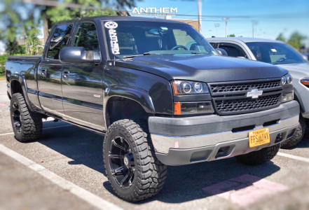 1 2005 Silverado 2500 Hd Chevrolet Kryptonite Leveling Kit Anthem Off Road Defender Black