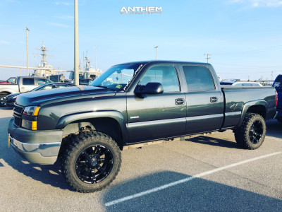 1 2005 Silverado 2500 Hd Chevrolet Kryptonite Leveling Kit Anthem Off Road Defender Black