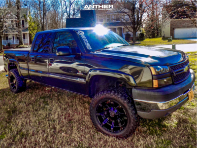 1 2005 Silverado 2500 Hd Chevrolet Kryptonite Leveling Kit Anthem Off Road Defender Black