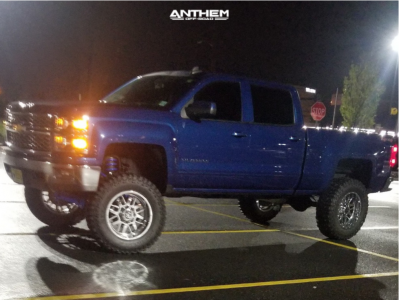 1 2015 Silverado 1500 Chevrolet Readylift Suspension Lift 9in Anthem Gunner Chrome