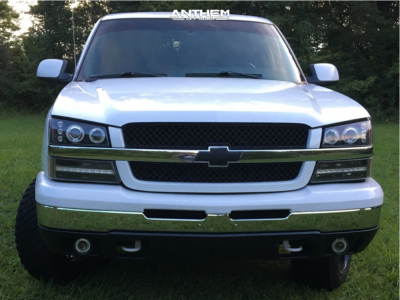 1 2003 Silverado 1500 Chevrolet Motofab Leveling Kit Anthem Off Road Gunner Machined Black