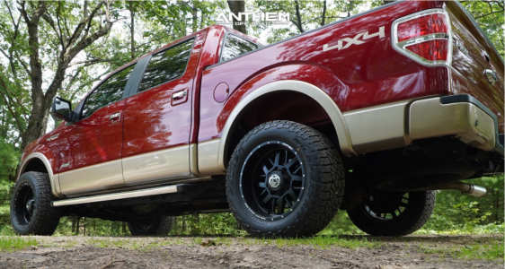 1 2014 F 150 Ford Rough Country Leveling Kit Anthem Gunner Matte Black