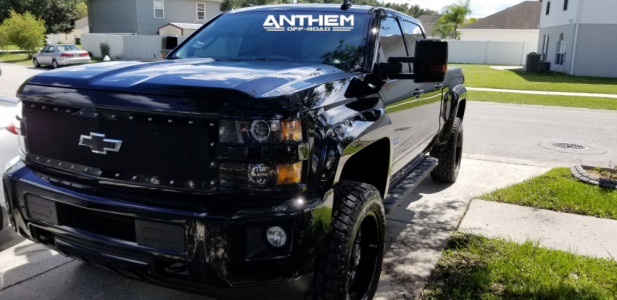 2018 Chevrolet Silverado 2500 HD - 20x10 -24mm - Anthem Off-Road Commander - Suspension Lift 3" - 295/65R20