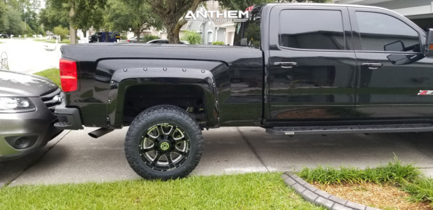 1 2018 Silverado 2500 Hd Chevrolet Zone Suspension Lift 3in Anthem Off Road Commander Machined Accents