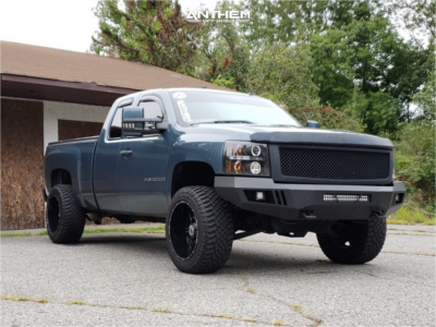 1 2008 Silverado 1500 Chevrolet Rough Country Suspension Lift 35in Anthem Equalizer Machined Accents