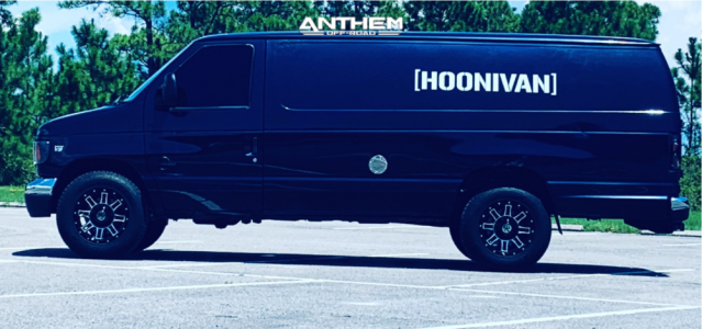 1 2000 E 350 Super Duty Ford Stock Stock Anthem Instigator Machined Black