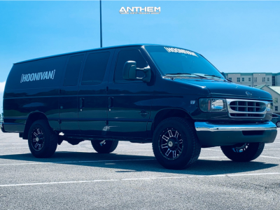 1 2000 E 350 Super Duty Ford Stock Stock Anthem Instigator Machined Black