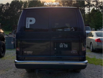 1 2000 E 350 Super Duty Ford Stock Stock Anthem Instigator Machined Black