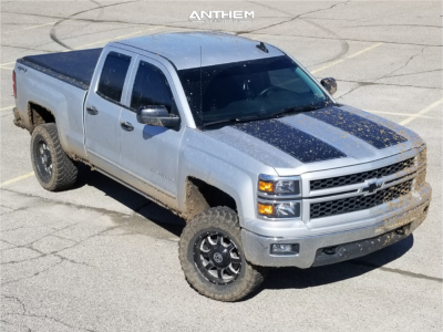 1 2015 Silverado 1500 Chevrolet Bds Suspension Lift 4in Anthem Commander Black