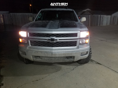 1 2015 Silverado 1500 Chevrolet Bds Suspension Lift 4in Anthem Commander Black