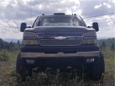 1 2006 Silverado 2500 Hd Classic Chevrolet Bds Suspension Lift 45in Anthem Off Road Instigator Black