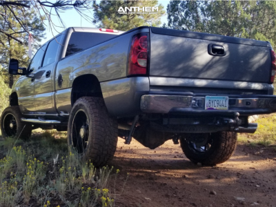 1 2006 Silverado 2500 Hd Classic Chevrolet Bds Suspension Lift 45in Anthem Off Road Instigator Black