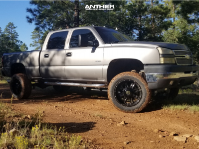 1 2006 Silverado 2500 Hd Classic Chevrolet Bds Suspension Lift 45in Anthem Off Road Instigator Black