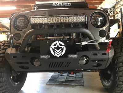 1 2010 Wrangler Jk Jeep Fox Suspension Lift 25in Anthem Gunner Matte Black