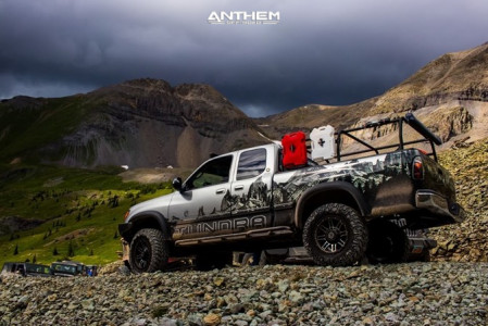 1 2001 Tundra Toyota Icon Suspension Lift 3in Anthem Instigator Black