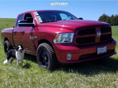 2014 Ram 1500 - 20x10 -24mm - Anthem Off-Road Enforcer - Stock Suspension - 305/55R20