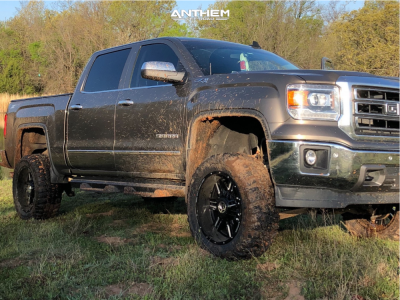 1 2015 Sierra 1500 Gmc Zone Suspension Lift 45in Anthem Off Road Equalizer Black