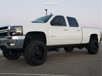 1 2013 Silverado 2500 Hd Chevrolet Pro Comp Suspension Lift 6in Anthem Equalizer Machined Black