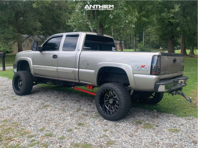 2003 Chevrolet Silverado 2500 HD - 20x12 -44mm - Anthem Off-Road Gunner - Suspension Lift 6" - 33" x 12.5"