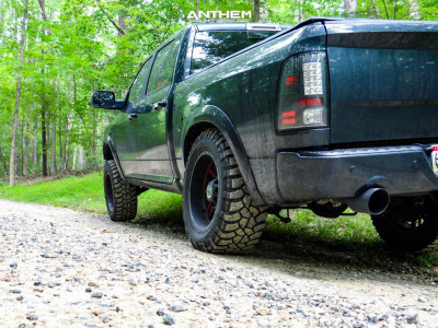 1 2016 1500 Ram Readylift Suspension Lift 4in Anthem Gunner Matte Black