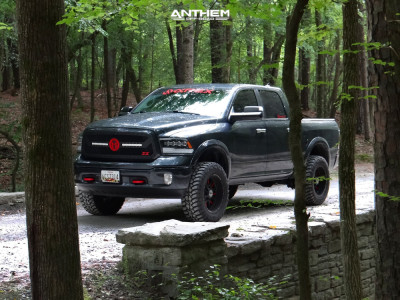 1 2016 1500 Ram Readylift Suspension Lift 4in Anthem Gunner Matte Black