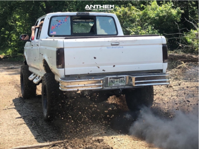 1 1997 F 250 Ford Custom Suspension Lift 4in Anthem Gunner Machined Accents