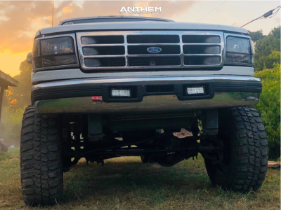 1 1997 F 250 Ford Custom Suspension Lift 4in Anthem Gunner Machined Accents