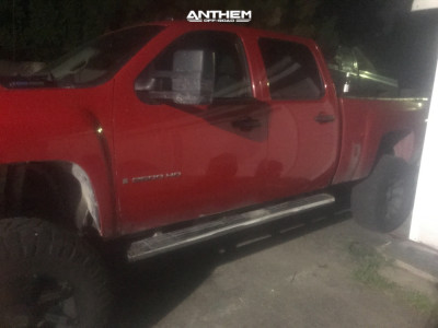 1 2008 Silverado 2500 Hd Chevrolet Rough Country Suspension Lift 65in Anthem Defender Black