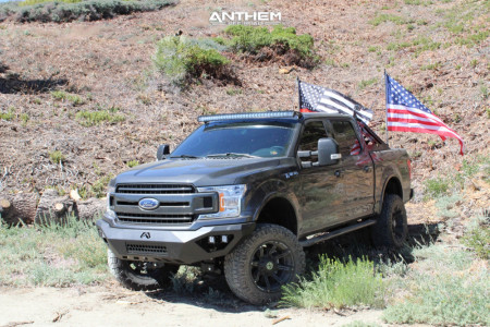 1 2019 F 150 Ford Bds Suspension Lift 6in Anthem A712 Defender Matte Black