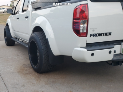 1 2018 Frontier Nissan Rough Country Suspension Lift 25in Anthem Equalizer Matte Black