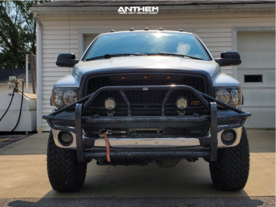 1 2005 Ram 2500 Dodge Stock Suspension Lift 3in Anthem Defender Black