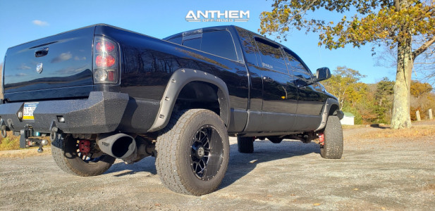1 2006 Ram 2500 Dodge Carli Suspension Lift 3in Anthem Gunner Machined Black
