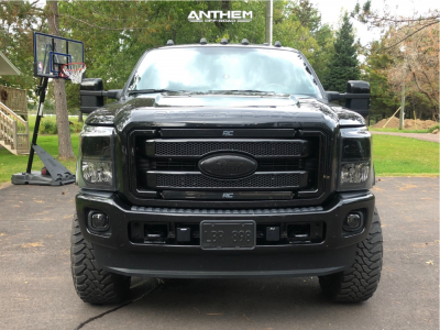 2016 Ford F-250 Super Duty - 20x12 -44mm - Anthem Off-Road Equalizer - Suspension Lift 3" - 35" x 12.5"