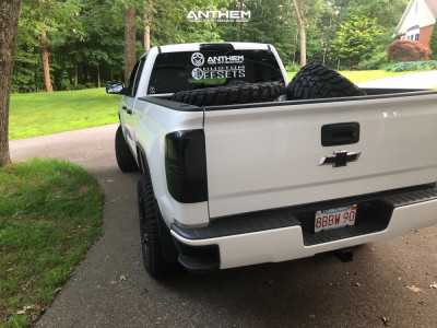 1 2018 Silverado 1500 Chevrolet Motofab Suspension Lift 3in Anthem Defender Black