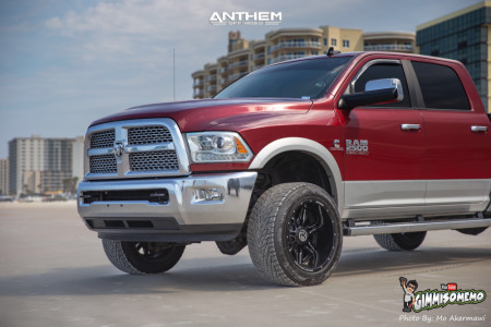 1 2013 Ram 2500 Dodge Rough Country Leveling Kit Anthem Equalizer Machined Accents