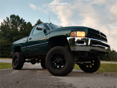 1997 Dodge Ram 1500 - 18x9 -12mm - Anthem Off-Road Defender - Suspension Lift 5" - 35" x 12.5"
