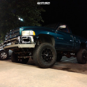 1 1997 Ram 1500 Dodge Rough Country Suspension Lift 5in Anthem Defender Black