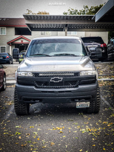 1 2002 Silverado 2500 Hd Chevrolet Stock Leveling Kit Anthem Commander Machined Black