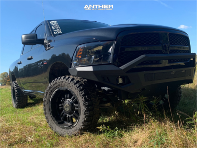 1 2018 1500 Ram Rough Country Leveling Kit Anthem Enforcer Matte Black