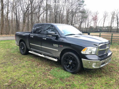 2015 Ram 1500 - 20x10 -24mm - Anthem Off-Road Defender - Stock Suspension - 275/60R20
