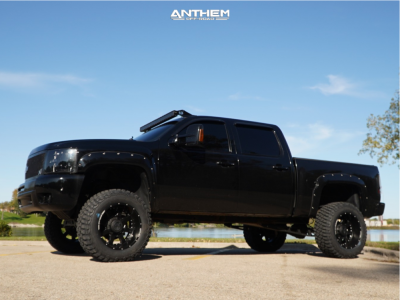 2010 Chevrolet Silverado 1500 - 20x12 -44mm - Anthem Off-Road Commander - Suspension Lift 7.5" - 35" x 12.5"